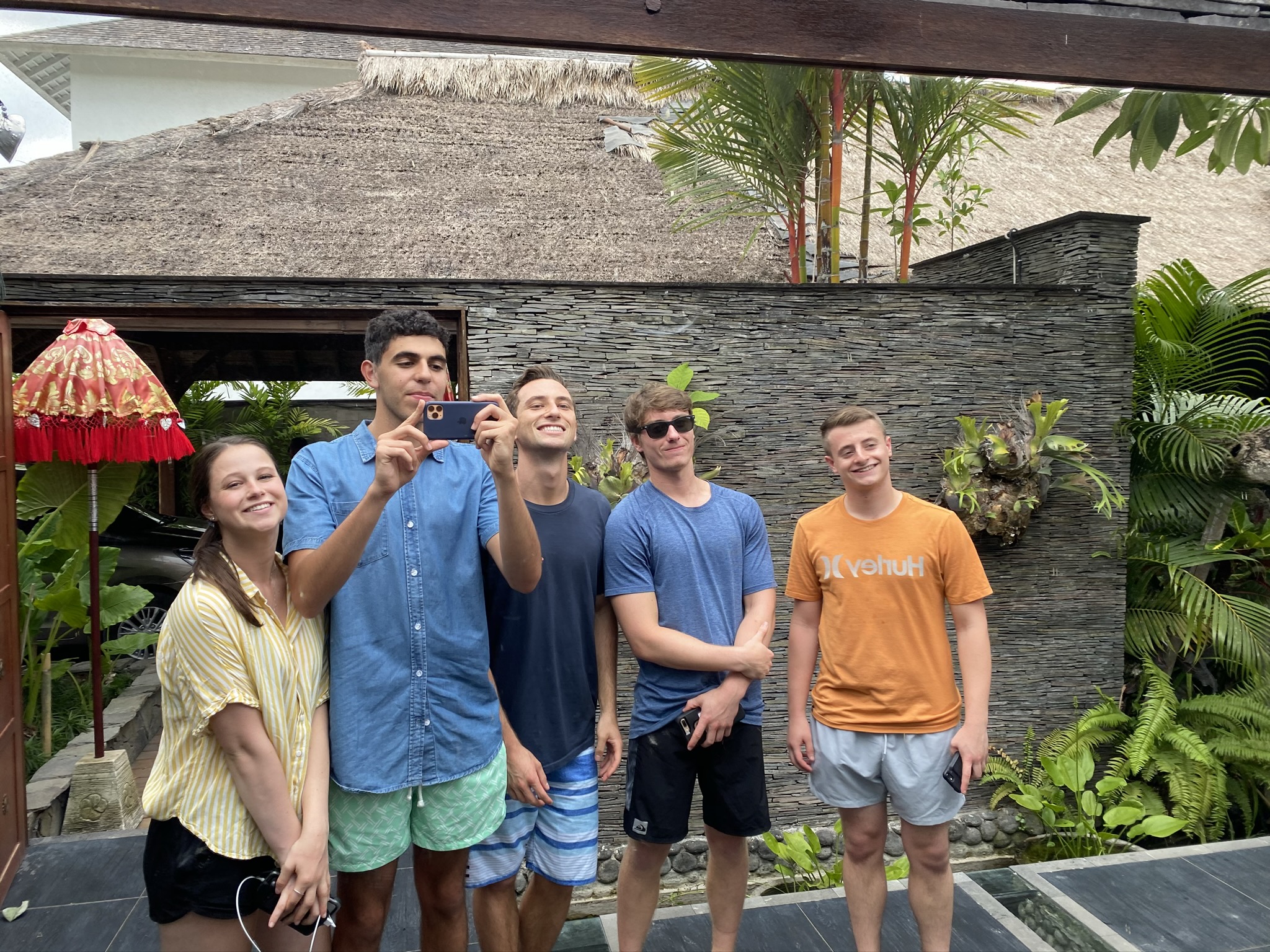 Bali Villa Selfie