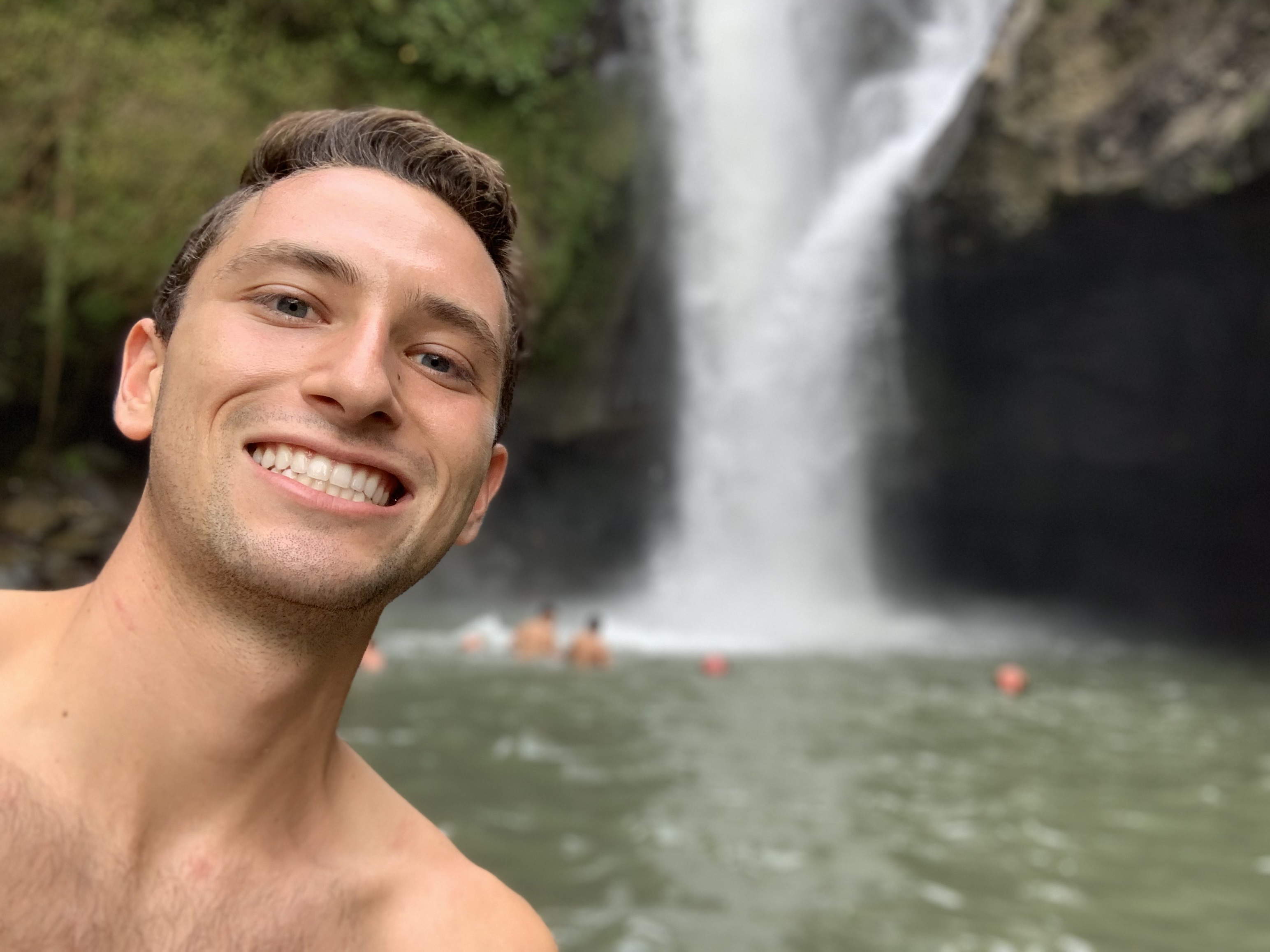 Me in Front of Waterfall
