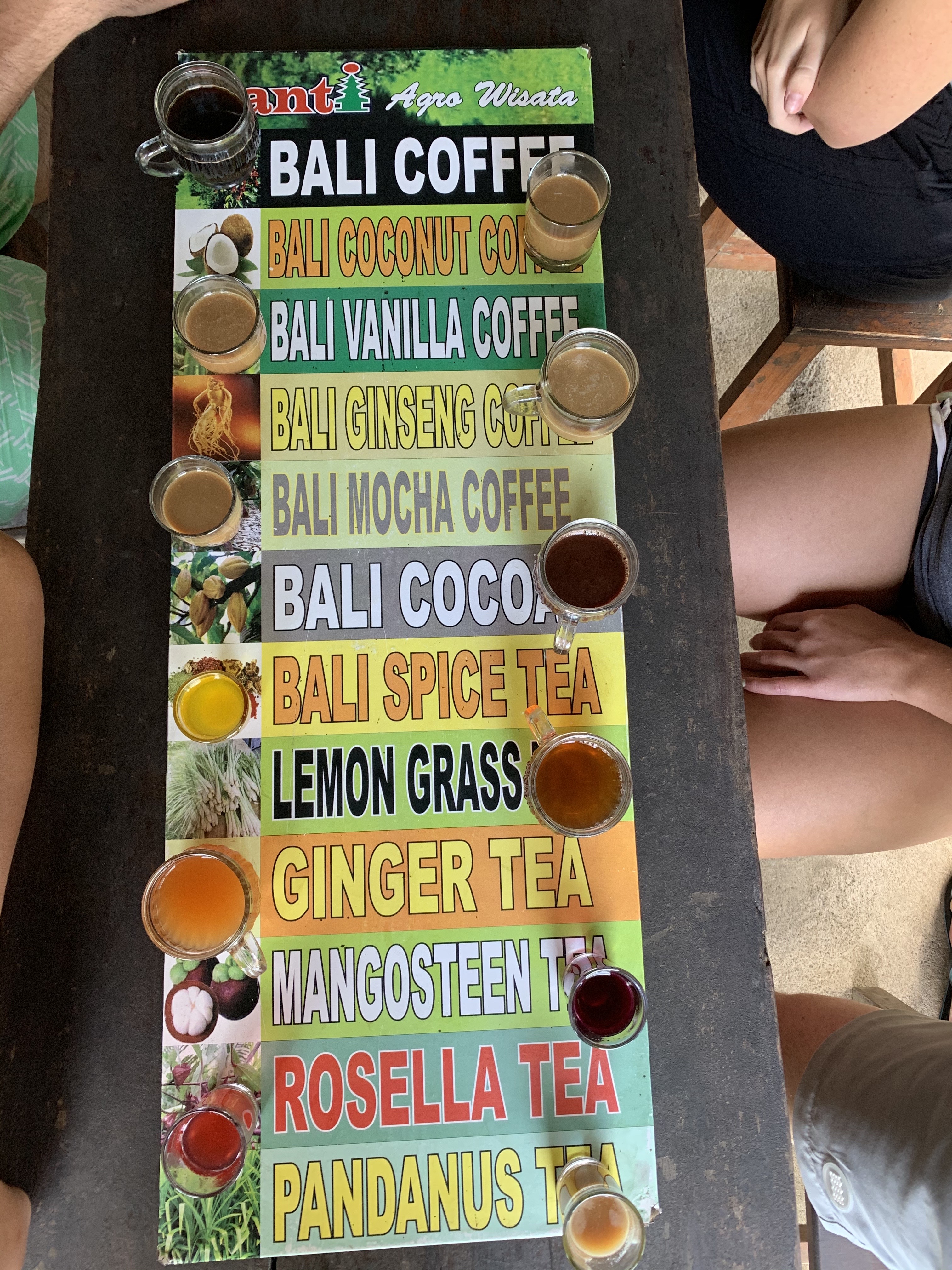 Coffee and Tea Tasting in Bali